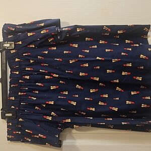 Off shoulder, Blue. New York & Company woman's shirt, size large